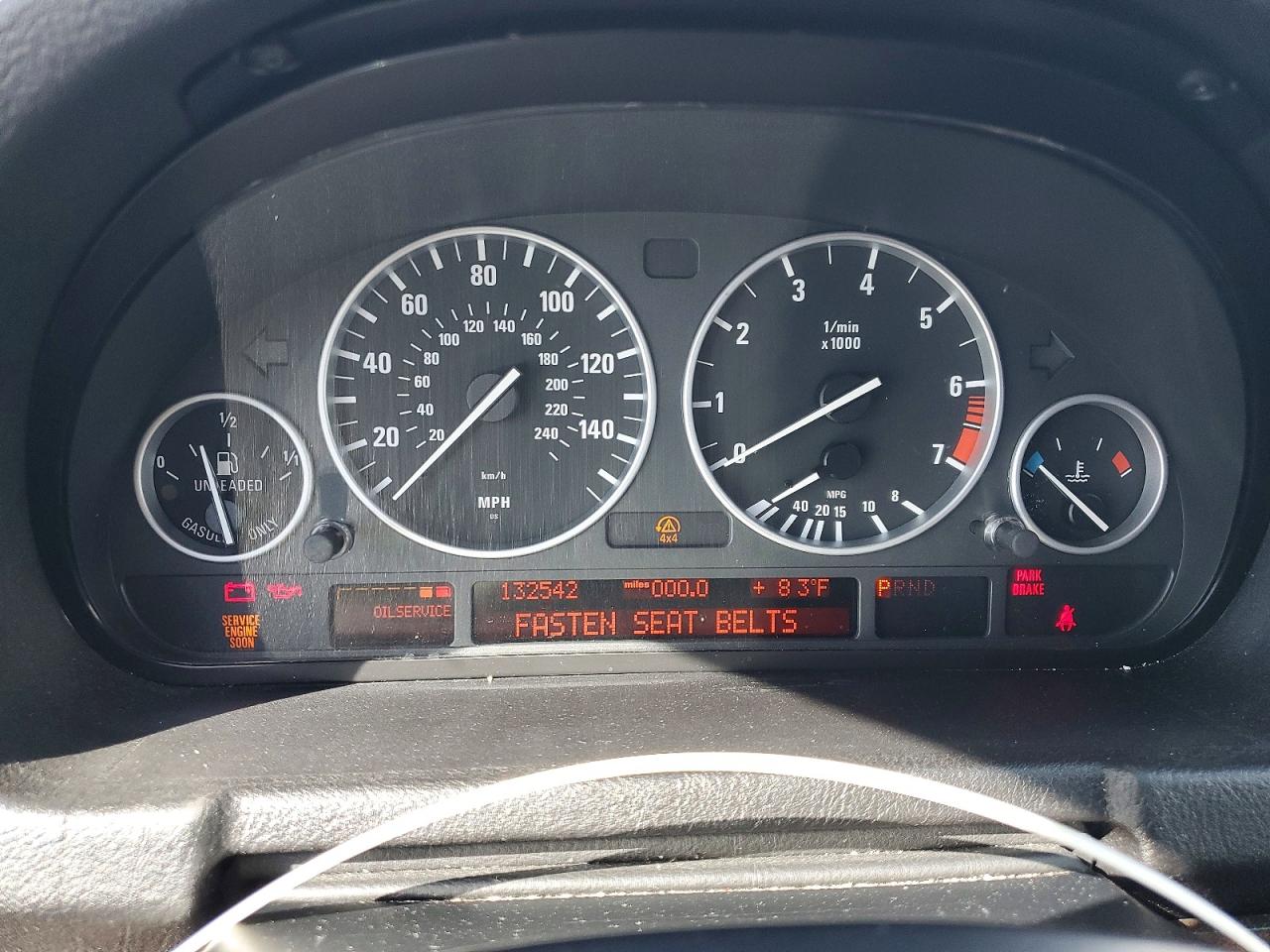 2006 Bmw X5 3.0i Gray vin: 5UXFA135X6LY19463