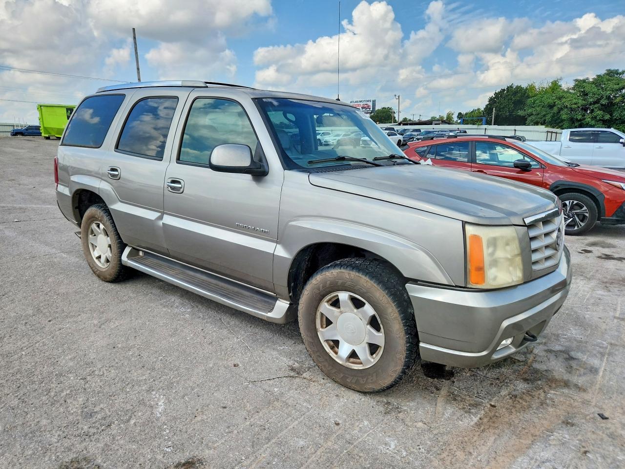 2002 Cadillac Escalade Luxury Tan vin: 1GYEK63N32R144113