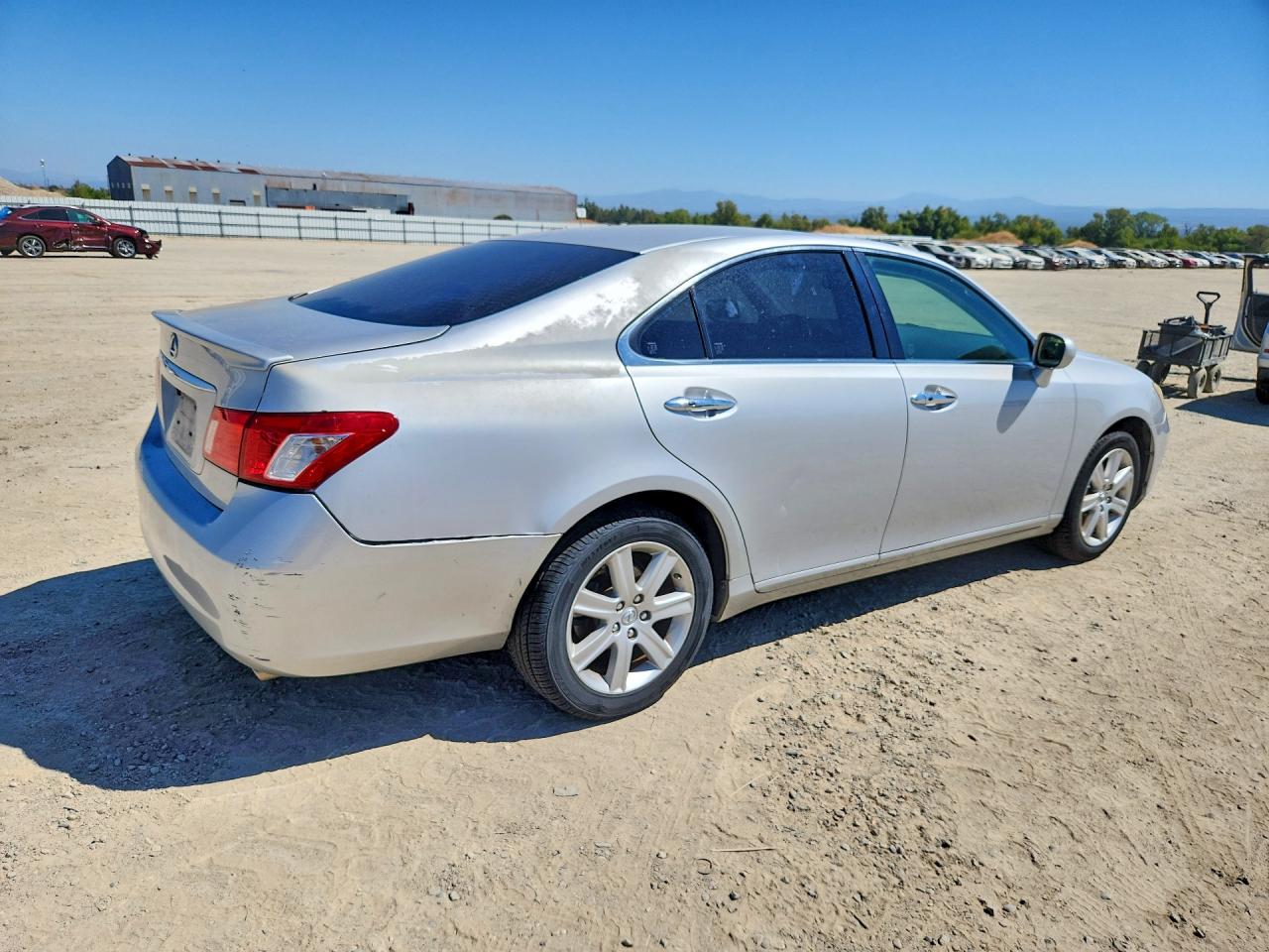 2008 Lexus Es 350 Silver vin: JTHBJ46G782228528