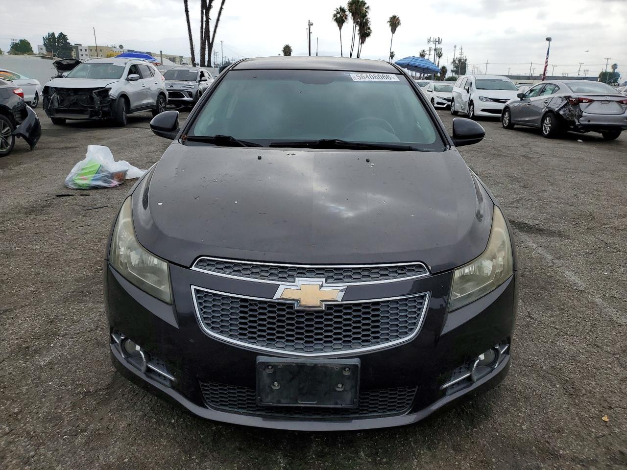 2014 Chevrolet Cruze Lt Gray vin: 1G1PC5SB4E7169186