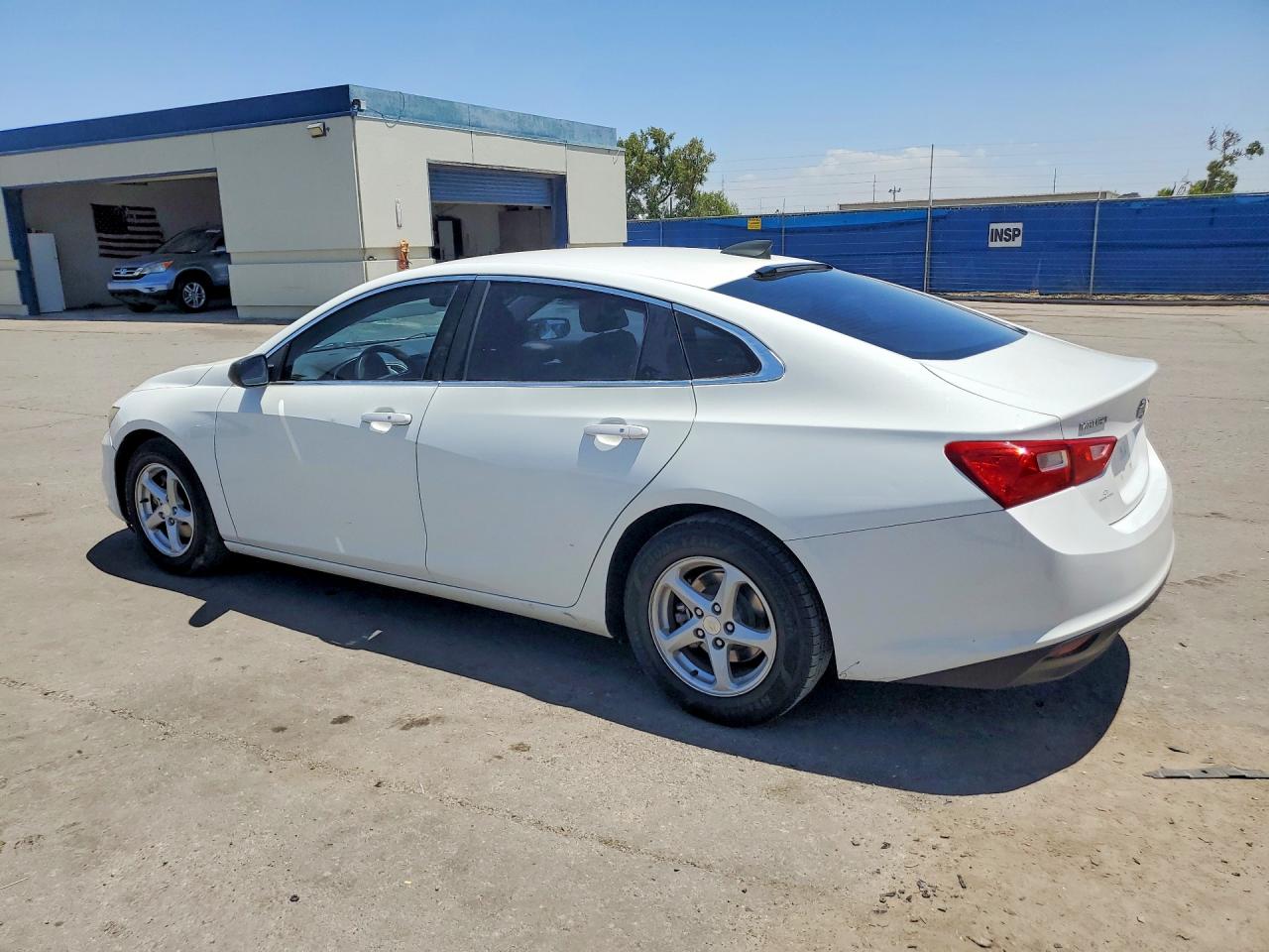 2016 Chevrolet Malibu Ls White vin: 1G1ZB5ST6GF189873