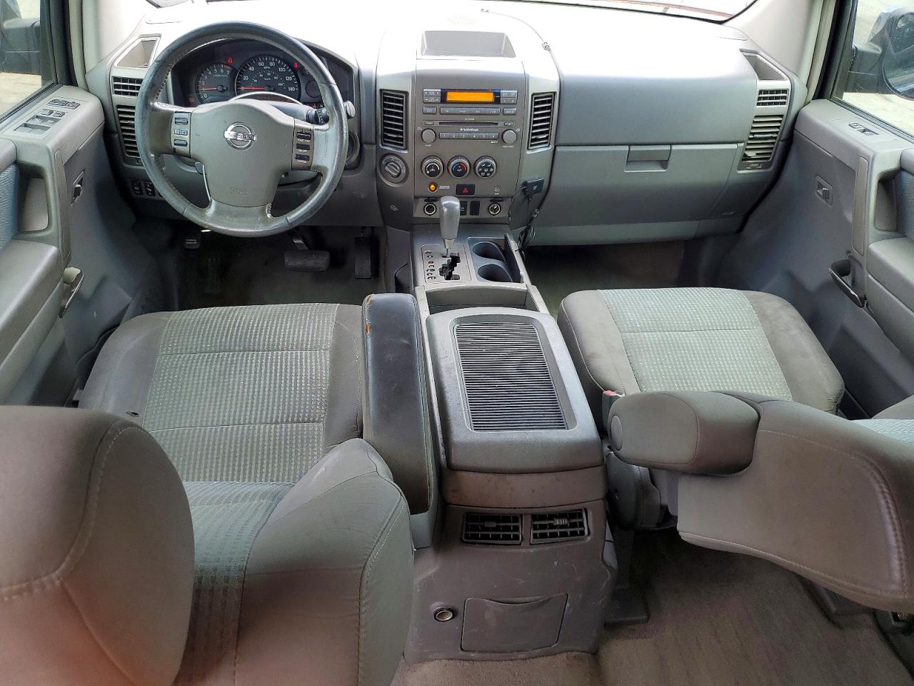 2005 Nissan Titan Xe Black vin: 1N6BA07B65N536892