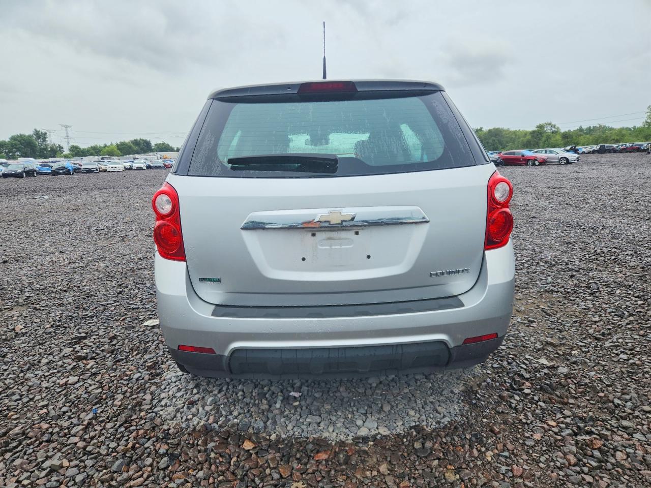 2012 Chevrolet Equinox Ls Серебряный vin: 2GNALBEK7C1257352