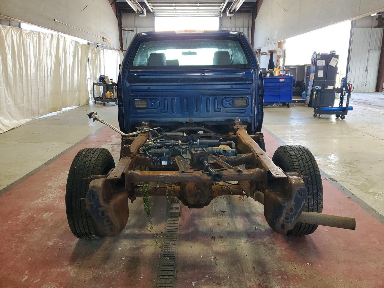 2008 Ford F150 Blue vin: 1FTRF14WX8KC46676