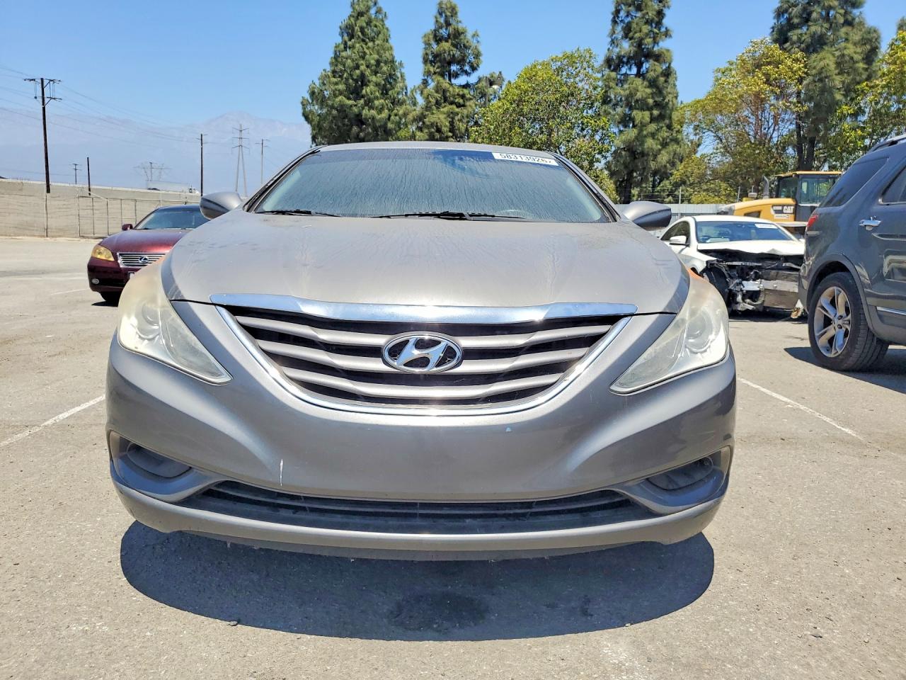 2013 Hyundai Sonata Gls Gray vin: 5NPEB4AC2DH568324