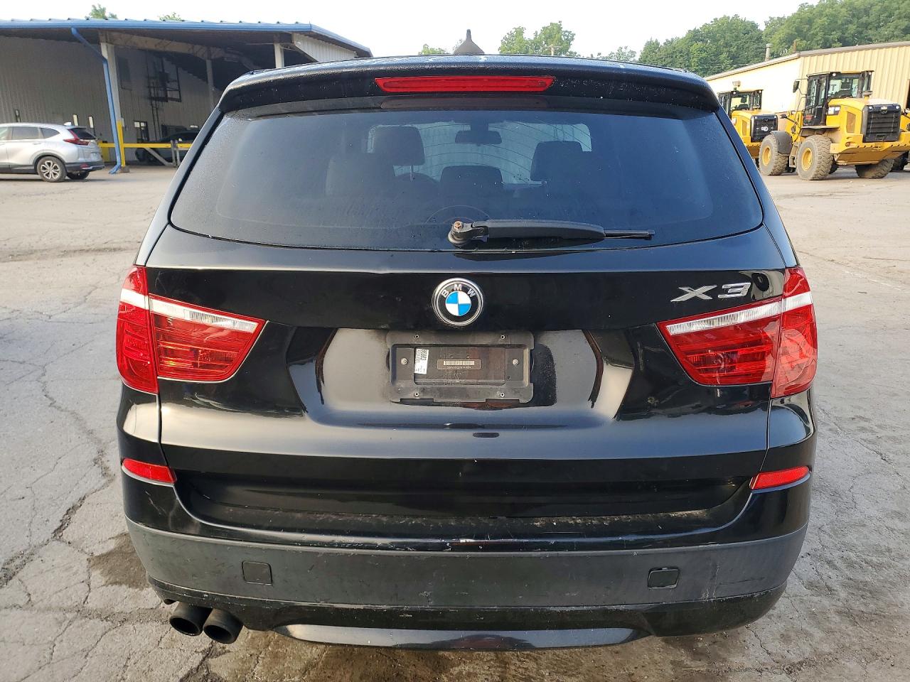2013 Bmw X3 Xdrive28i Black vin: 5UXWX9C57D0A19234