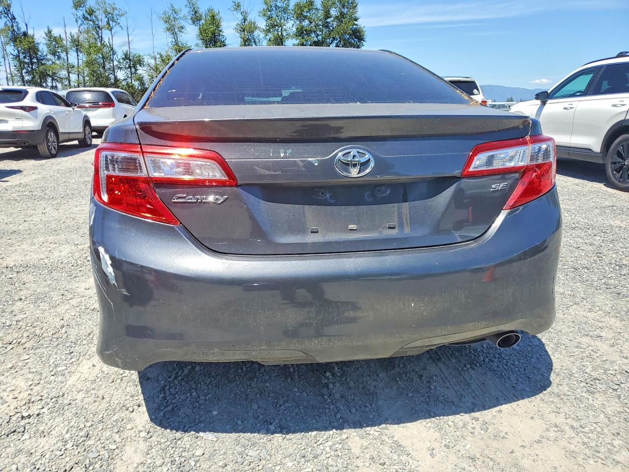 2012 Toyota Camry Se Gray vin: 4T1BF1FK1CU058133