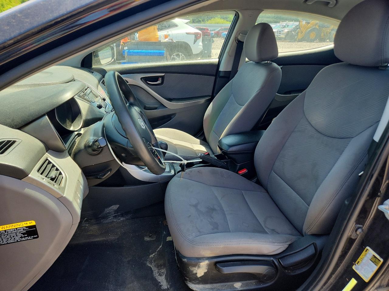 2013 Hyundai Elantra Gls Black vin: 5NPDH4AEXDH409482