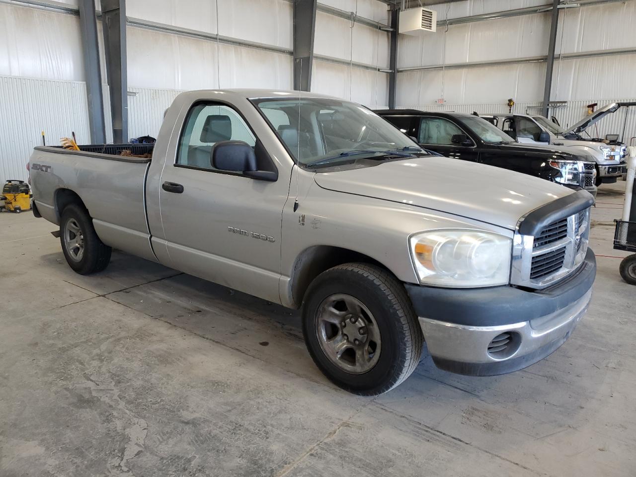 2007 Dodge Ram 1500 St Gray vin: 1D7HA16K37J561673