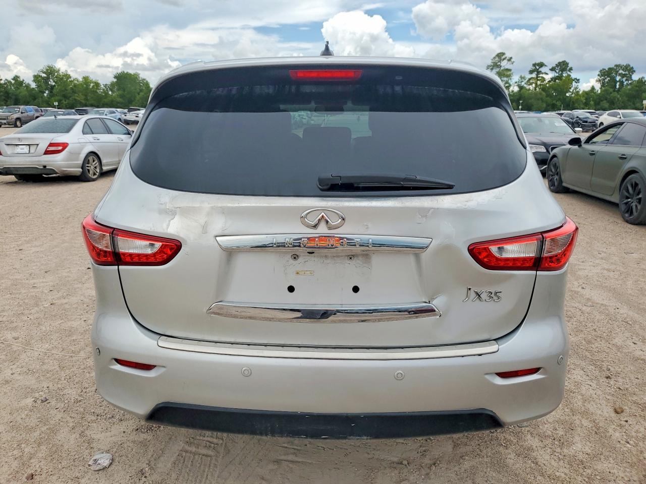 2013 Infiniti Jx35 Base Silver vin: 5N1AL0MN2DC333768