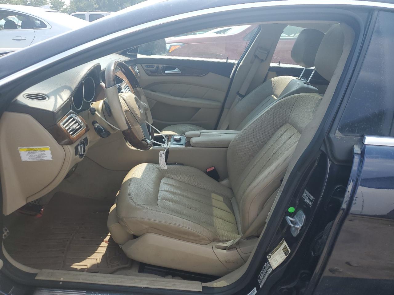 2012 Mercedes-benz Cls 550 4matic Синий vin: WDDLJ9BB2CA044941