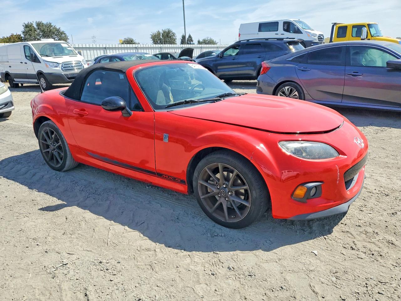 2015 Mazda Mx-5 Miata Club Red vin: JM1NC2LF8F0240298