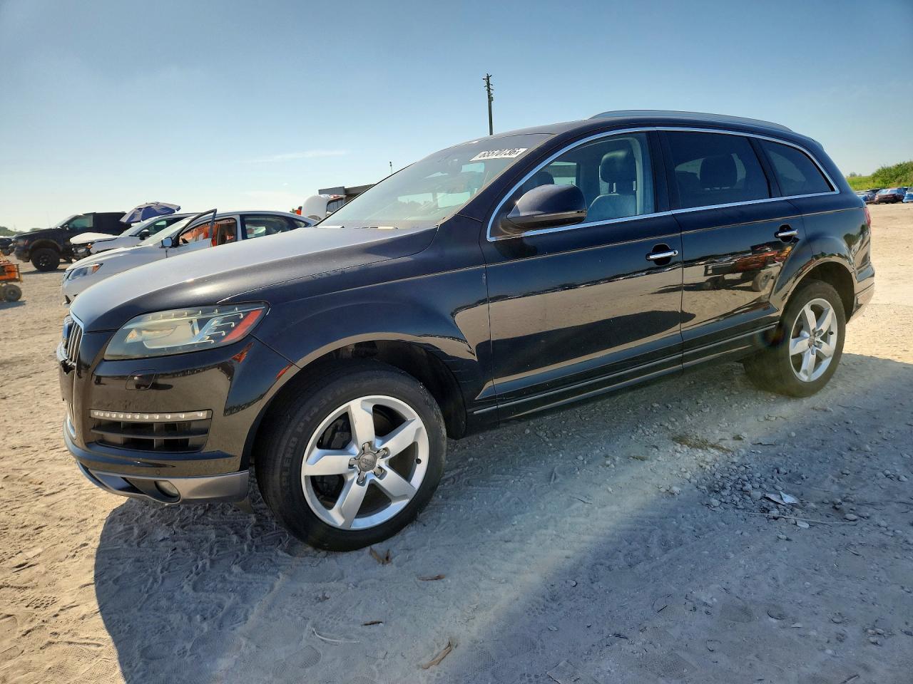 2014 Audi Q7 Premium Plus Black vin: WA1LGBFE6ED013224