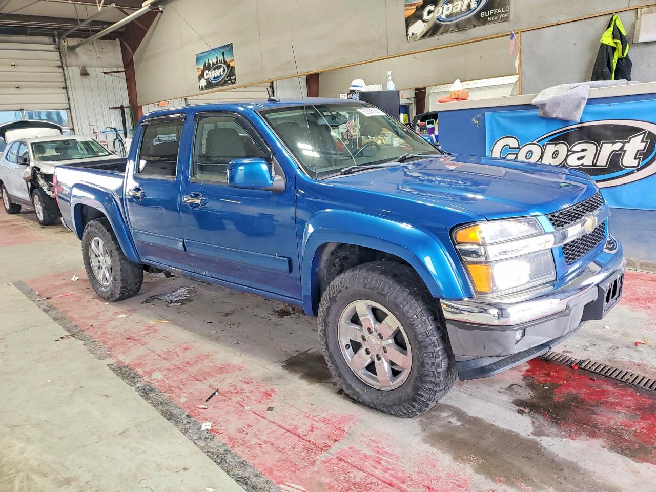 2012 Chevrolet Colorado Lt Blue vin: 1GCHTDFE9C8135021