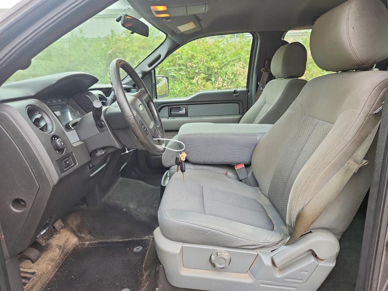 2014 Ford F150 Supercrew Gray vin: 1FTFW1CF6EFC30709