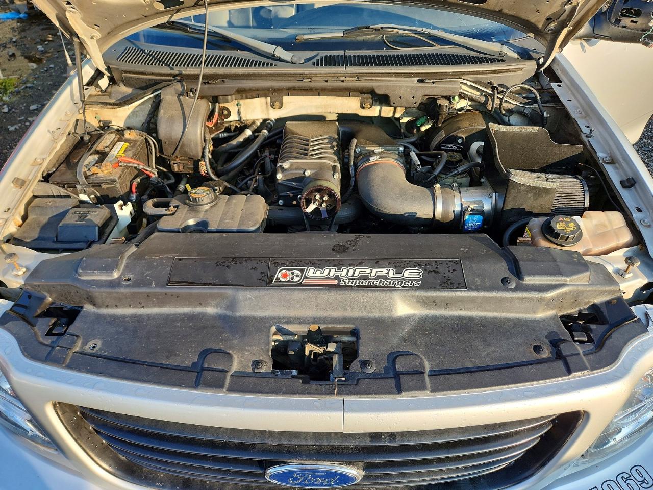 2001 Ford F150 Svt Lightning Silver vin: 2FTZF073X1CA86336