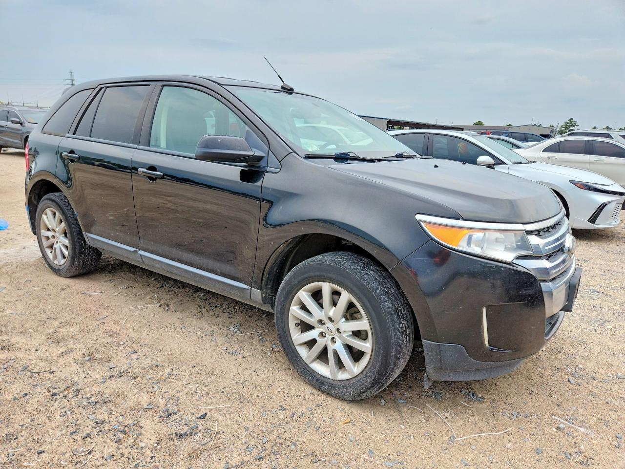 2014 Ford Edge Sel Черный vin: 2FMDK3JC5EBB74900