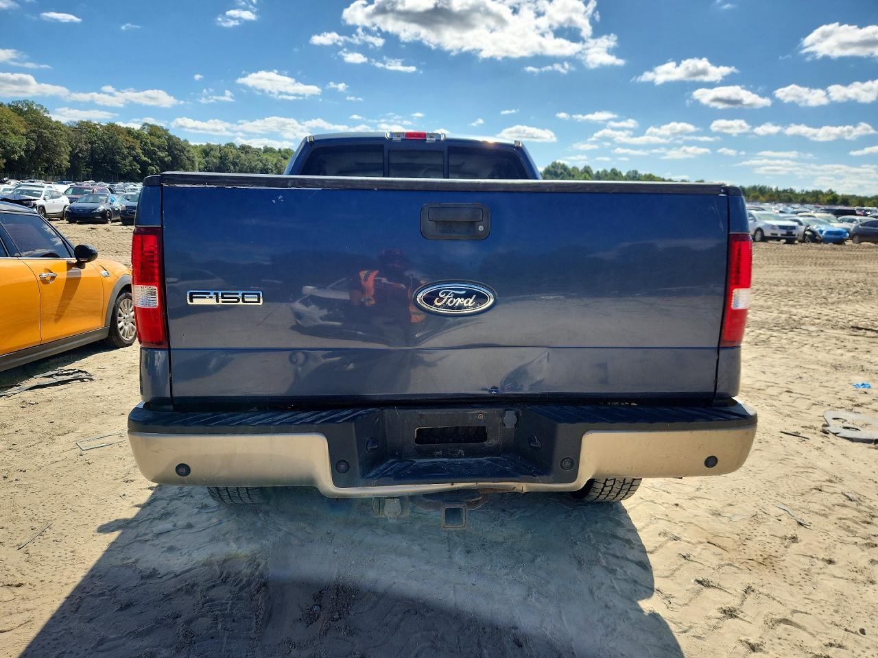 2005 Ford F150 Blue vin: 1FTPX14585FB73968