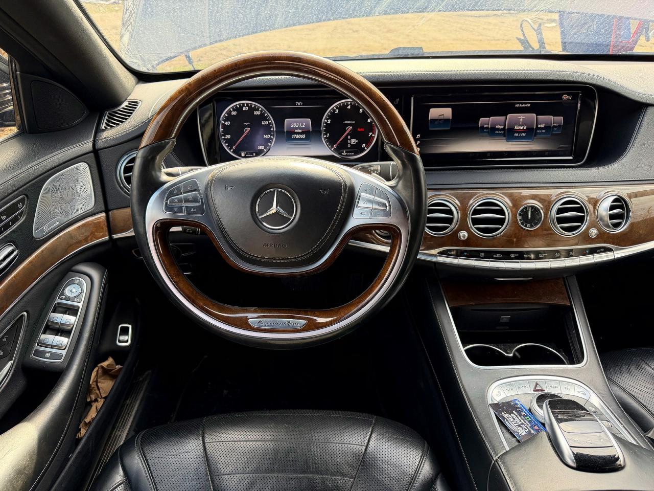 2015 Mercedes-benz S 550 4matic Black vin: WDDUG8FBXFA119655