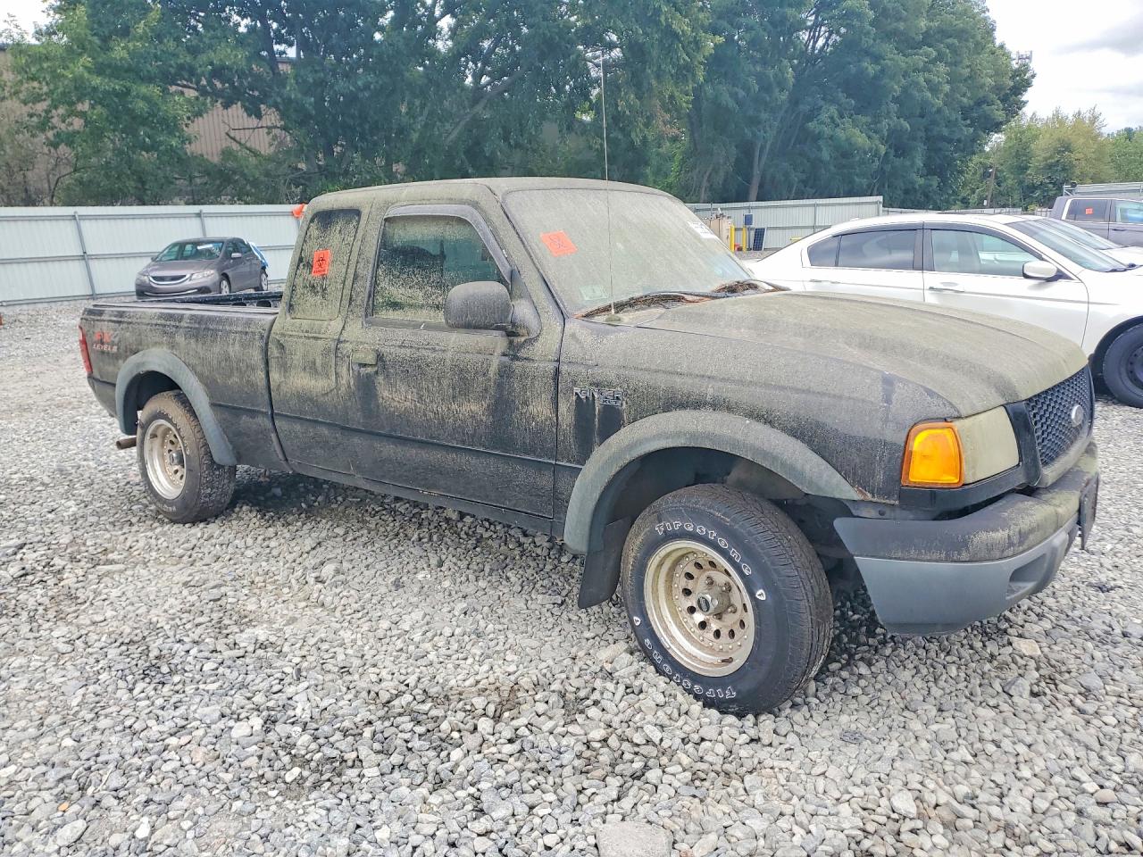 2003 Ford Ranger Super Cab Black vin: 1FTZR45E93TA12384