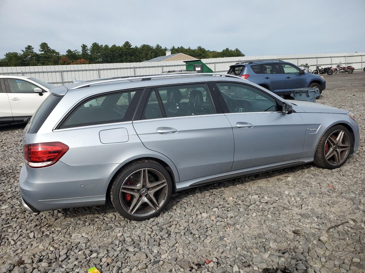 2014 Mercedes-benz E 63 Amg-s Silver vin: WDDHH7GB4EA966340
