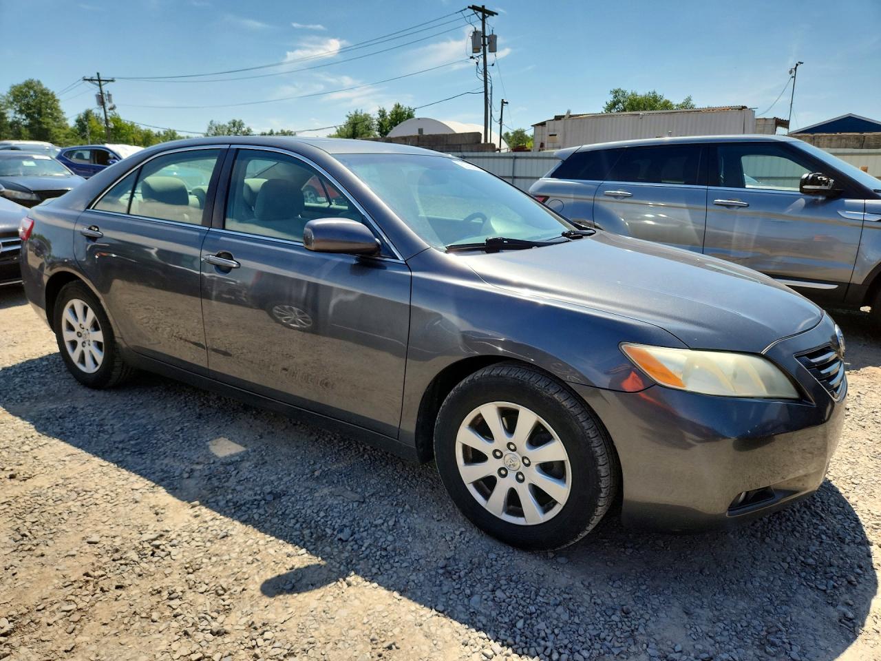 2007 Toyota Camry Xle Серый vin: 4T1BE46K67U085984