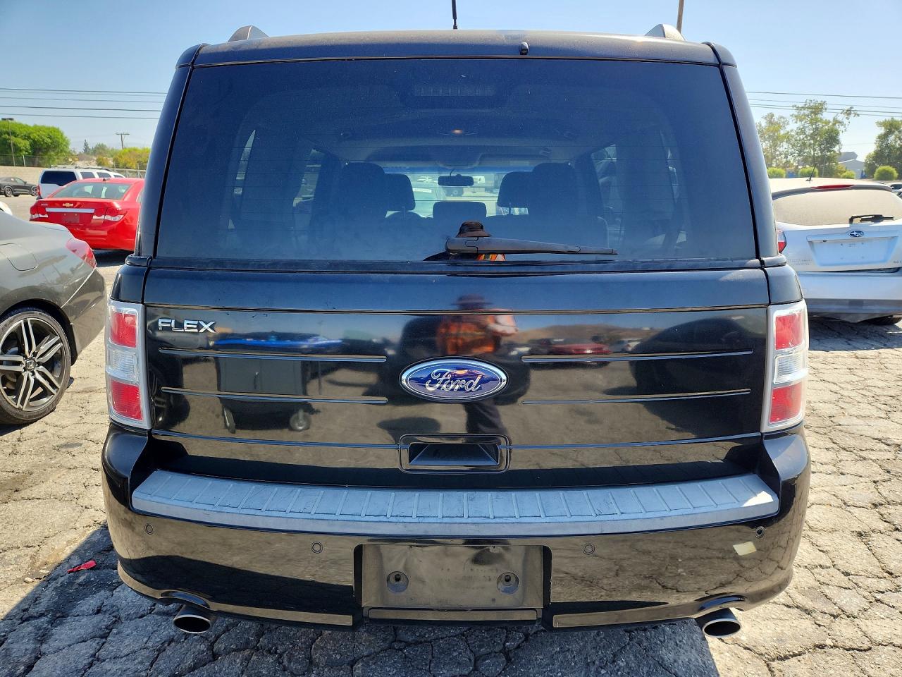 2013 Ford Flex Se Black vin: 2FMGK5B81DBD31324