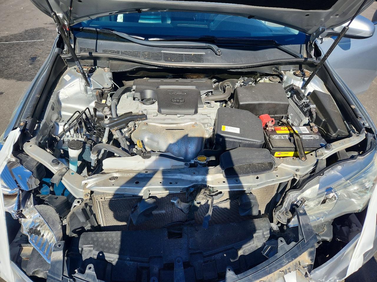 2015 Toyota Camry Xle Silver vin: 4T4BF1FK8FR507690