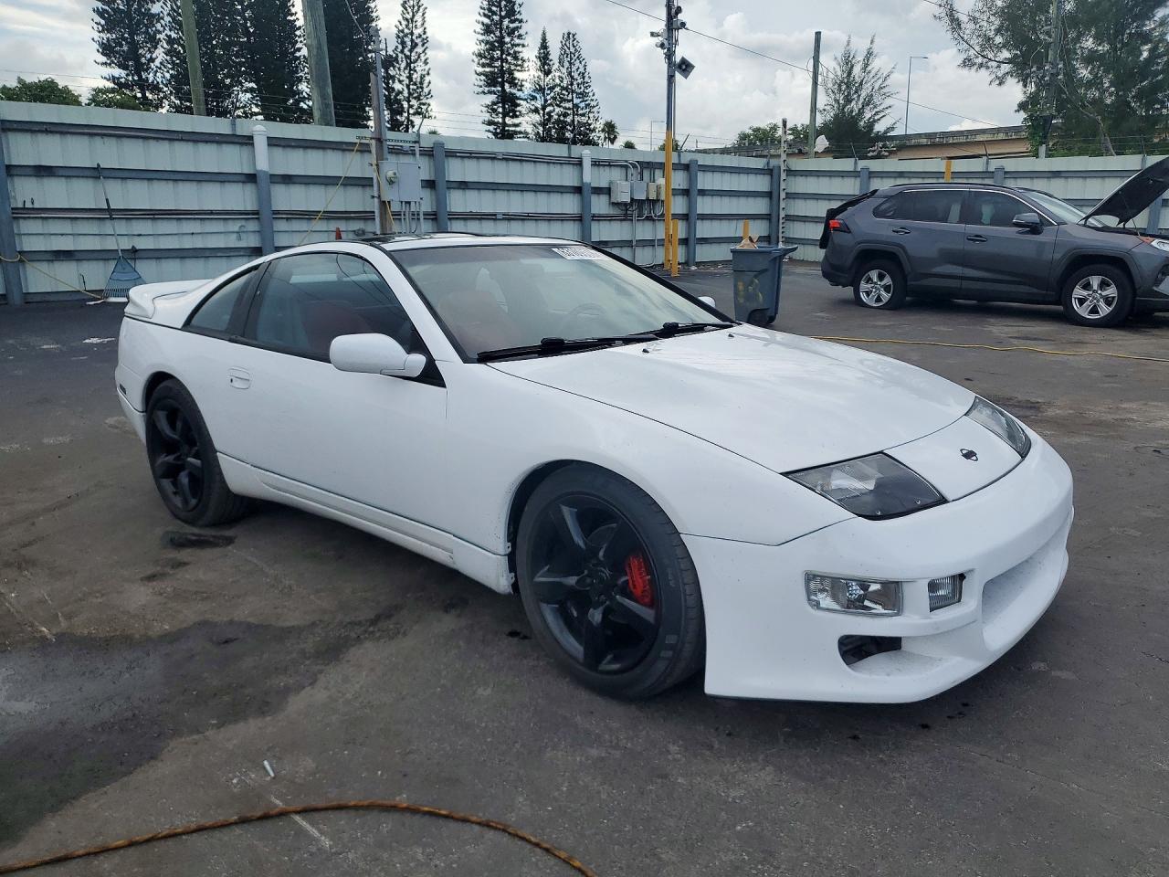 1991 Nissan 300zx Turbo White vin: JN1CZ24H6MX504468