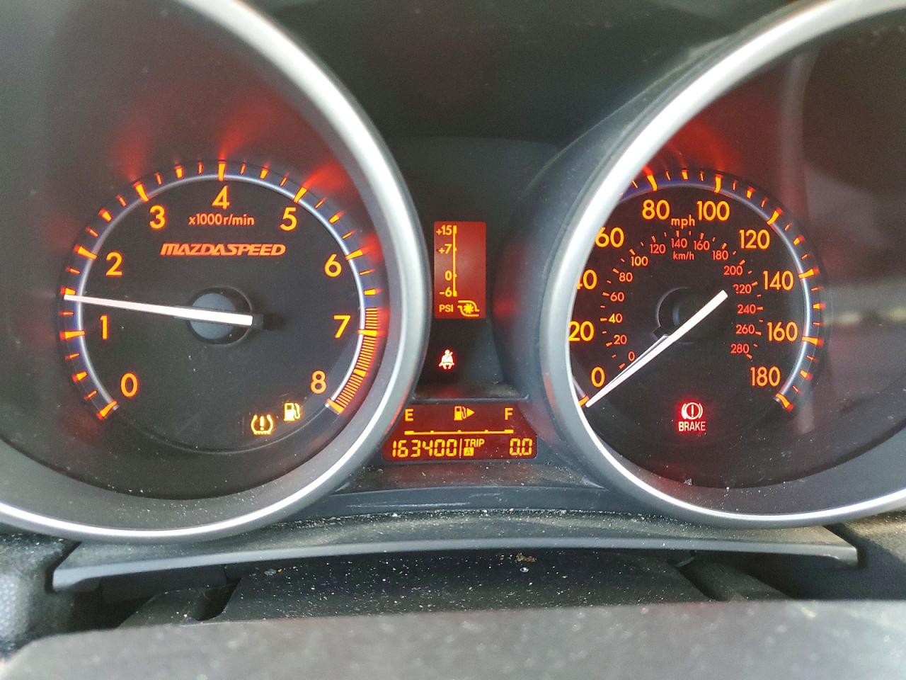 2010 Mazda Speed 3 Red vin: JM1BL1H43A1177764