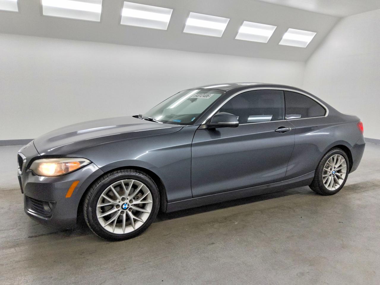 2014 Bmw 228 I Gray vin: WBA1F5C51EVV98985