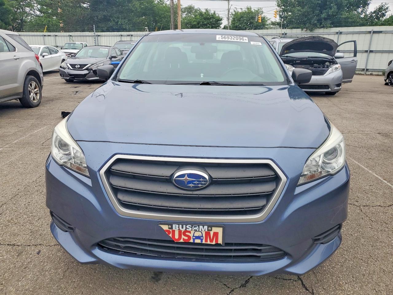 2015 Subaru Legacy 2.5i Blue vin: 4S3BNBA62F3057851