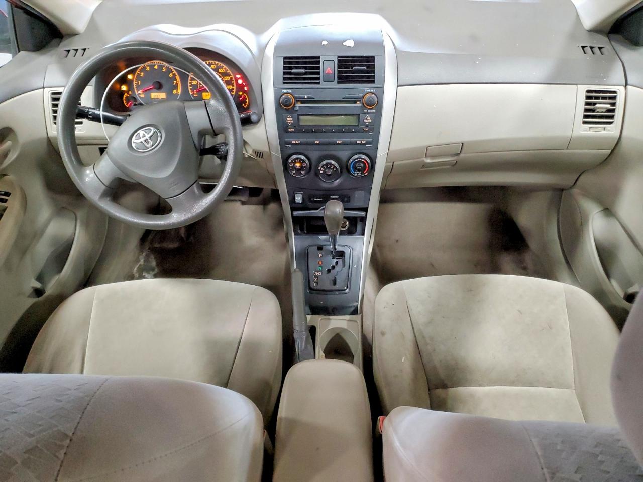 2009 Toyota Corolla Le Red vin: 2T1BU40E99C043237