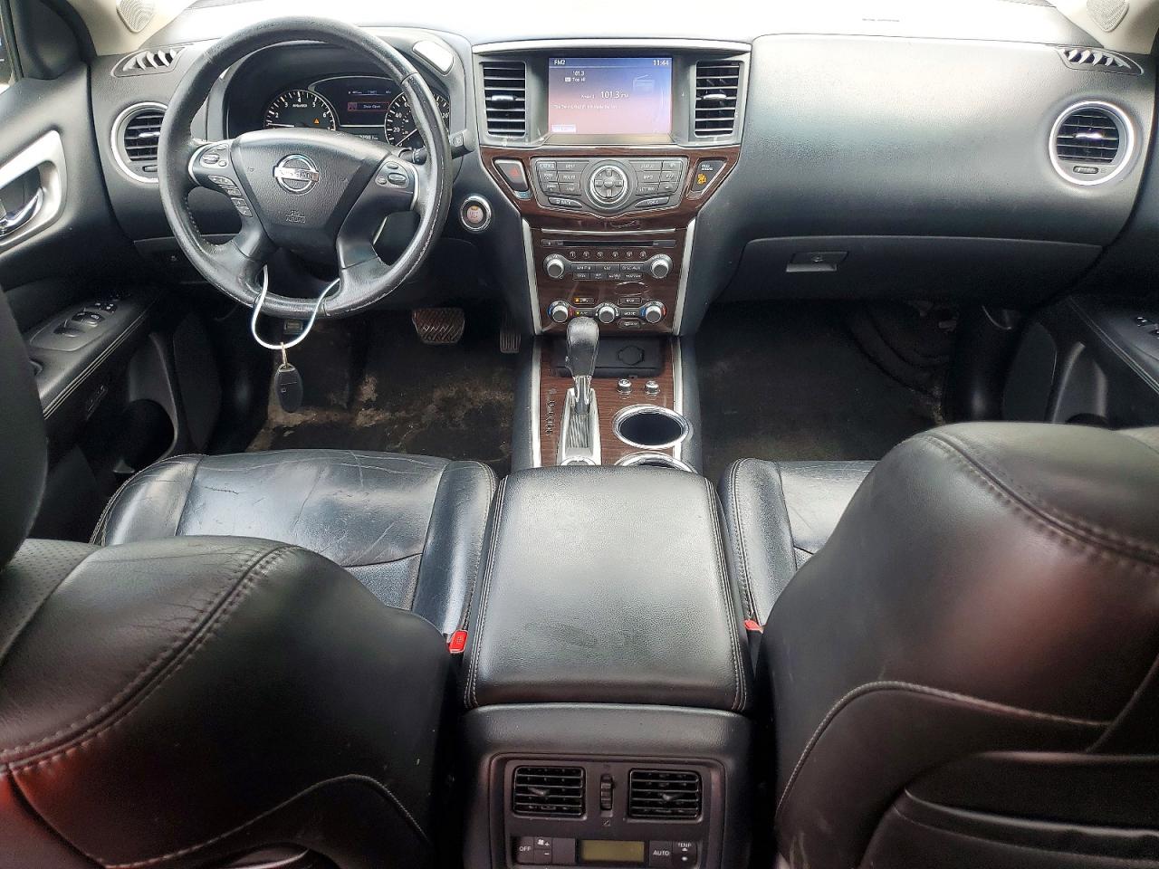 2014 Nissan Pathfinder S Black vin: 5N1AR2MM0EC644280