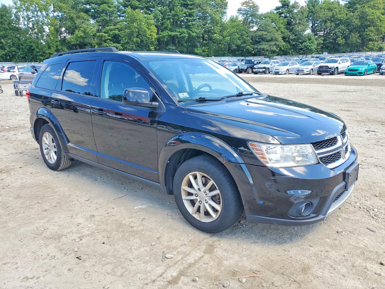 2014 Dodge Journey Sxt Black vin: 3C4PDDBG5ET161524