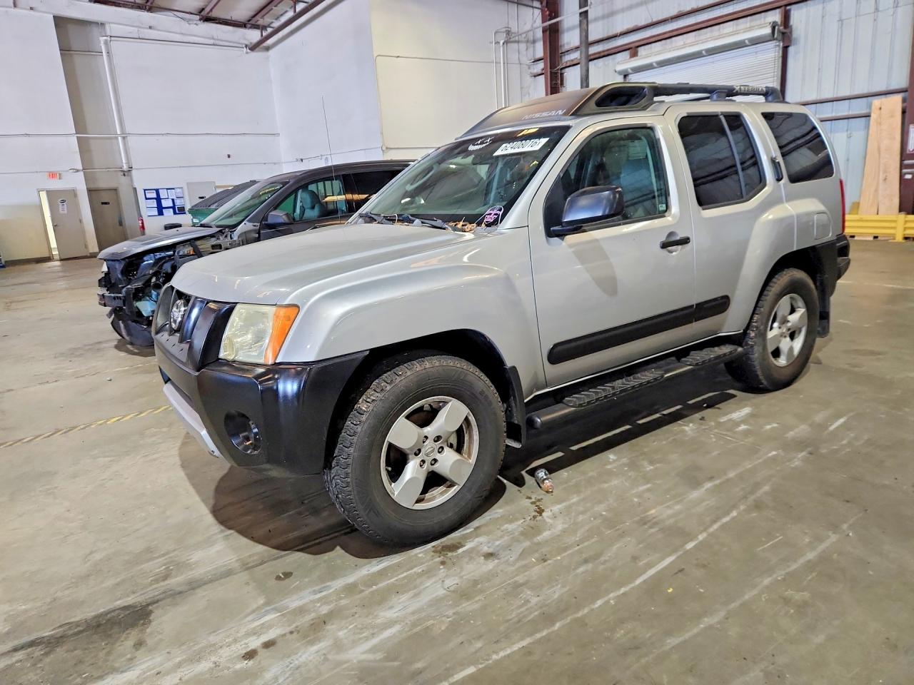 2006 Nissan Xterra X Серебряный vin: 5N1AN08W86C505446