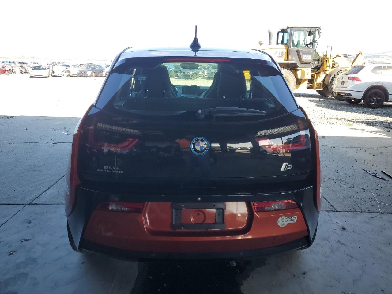 2014 Bmw I3 Bev Orange vin: WBY1Z2C52EV284463
