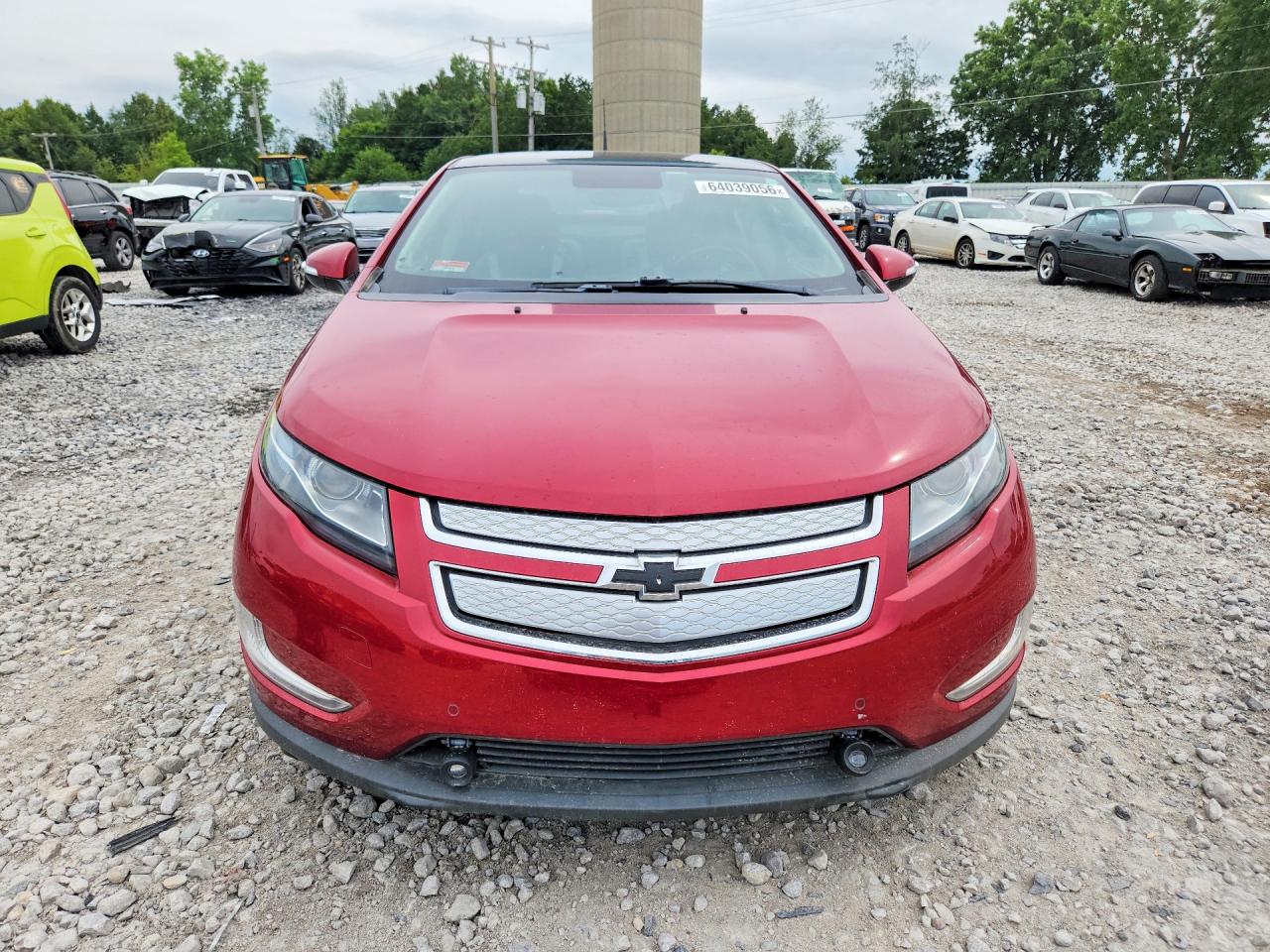 2012 Chevrolet Volt Red vin: 1G1RD6E48CU121665