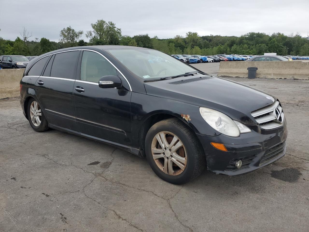 2008 Mercedes-benz R 350 Black vin: 4JGCB65EX8A081072