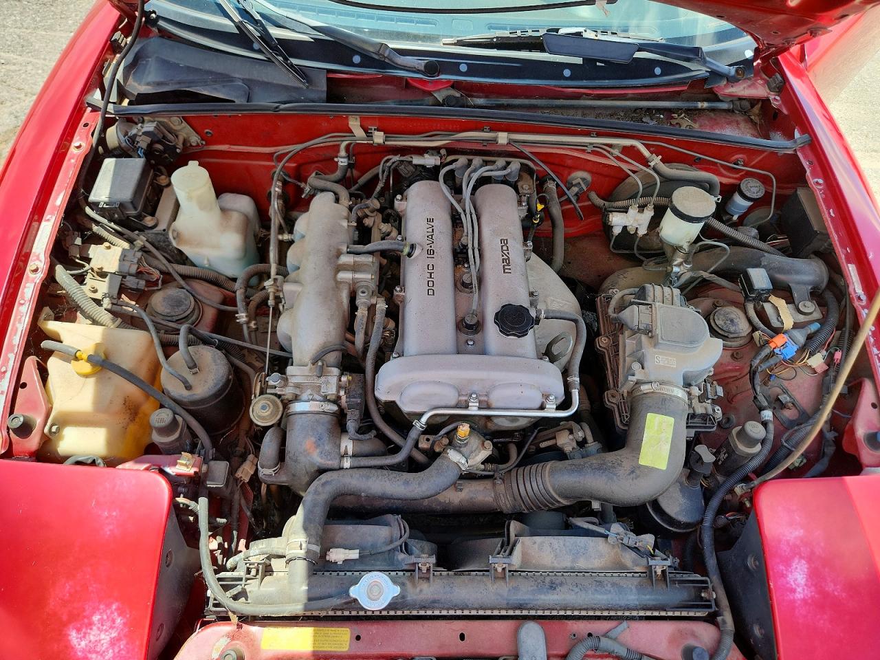 1992 Mazda Mx-5 Miata Red vin: JM1NA3510N0307939