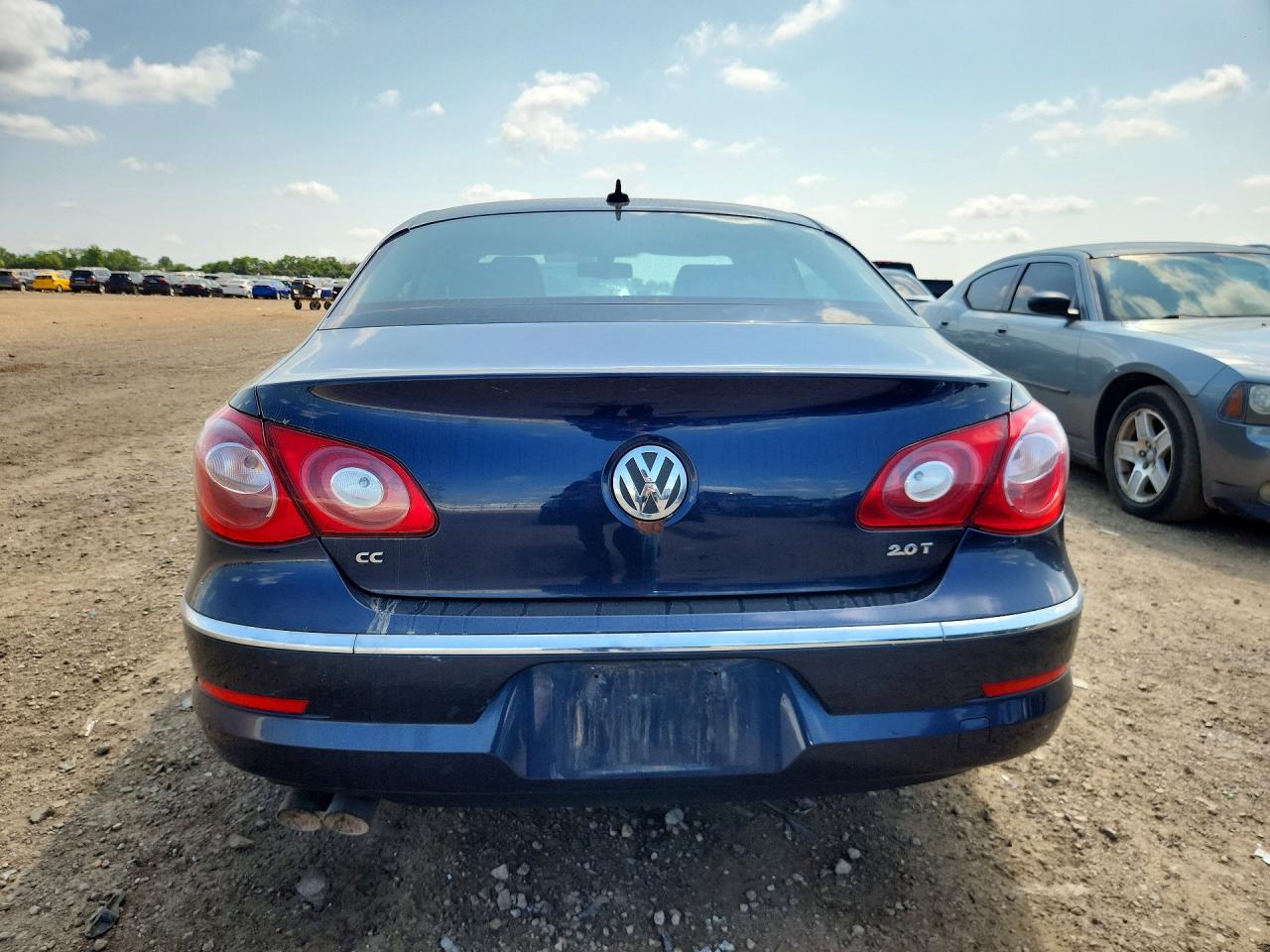 2012 Volkswagen Cc Luxury Blue vin: WVWHN7AN5CE509421