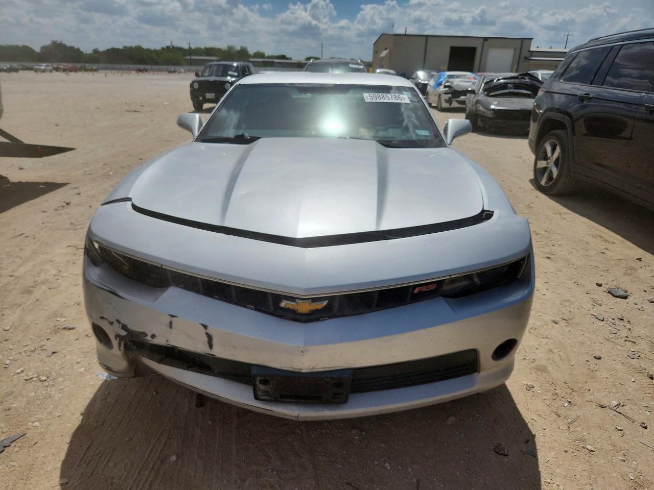 2014 Chevrolet Camaro Lt Серый vin: 2G1FC1E35E9136950