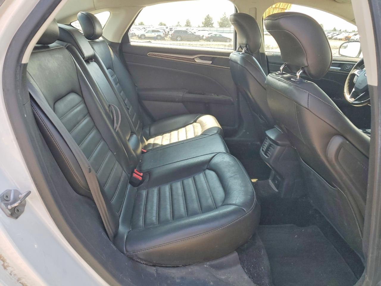 2014 Ford Fusion Se Phev White vin: 3FA6P0PU8ER248072