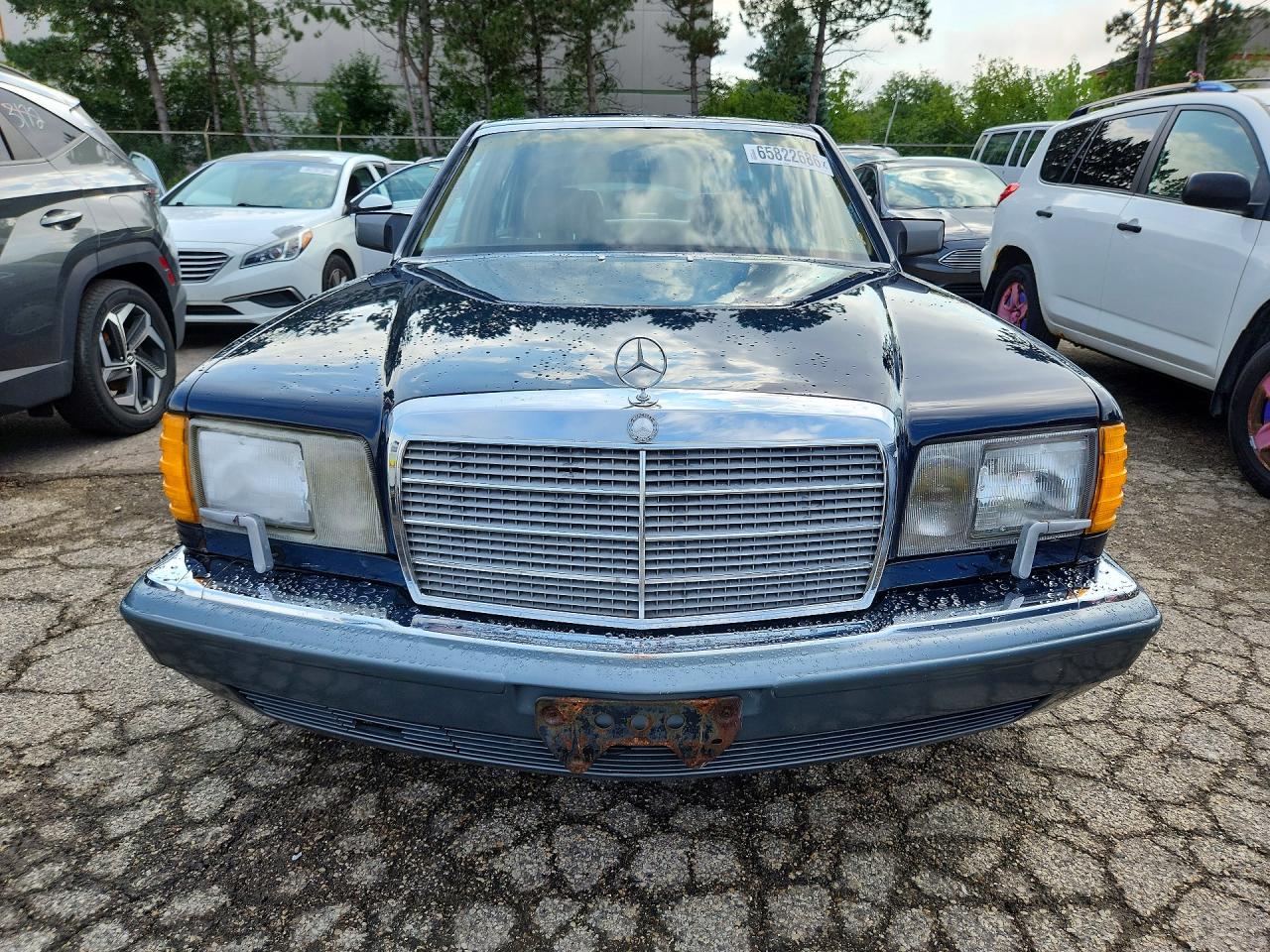 1986 Mercedes-benz 560 Sel Blue vin: WDBCA39D0GA265277