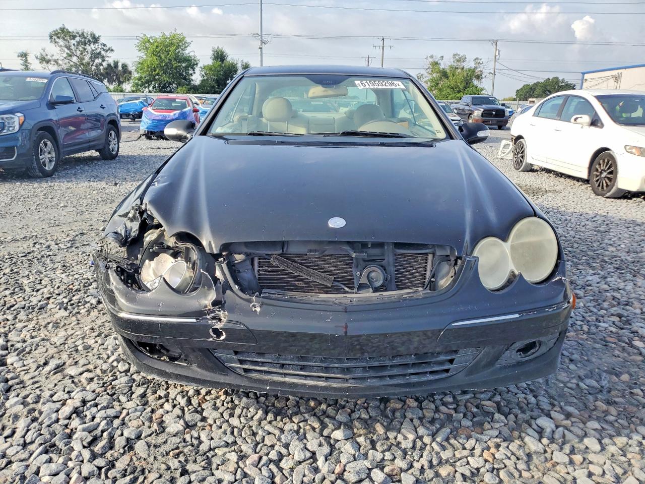 2008 Mercedes-benz Clk 350 Black vin: WDBTJ56H48F239966