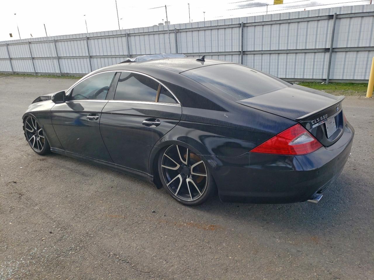 2009 Mercedes-benz Cls 550 Black vin: WDDDJ72X09A144999