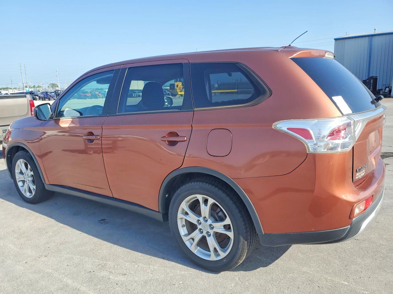 2015 Mitsubishi Outlander Se Orange vin: JA4AD3A39FZ006929