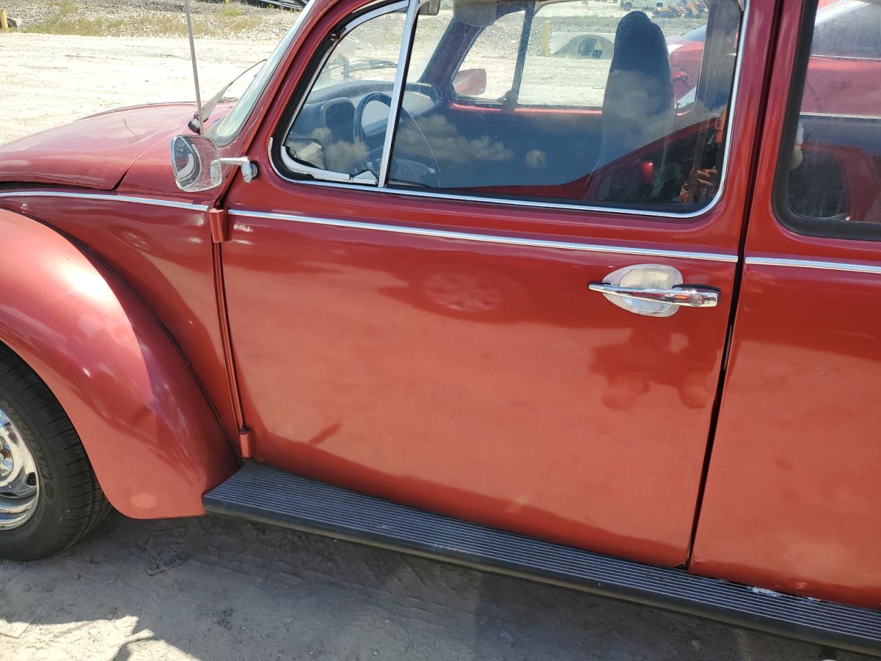1973 Volkswagen Super Beet Бордовый vin: 1332133207