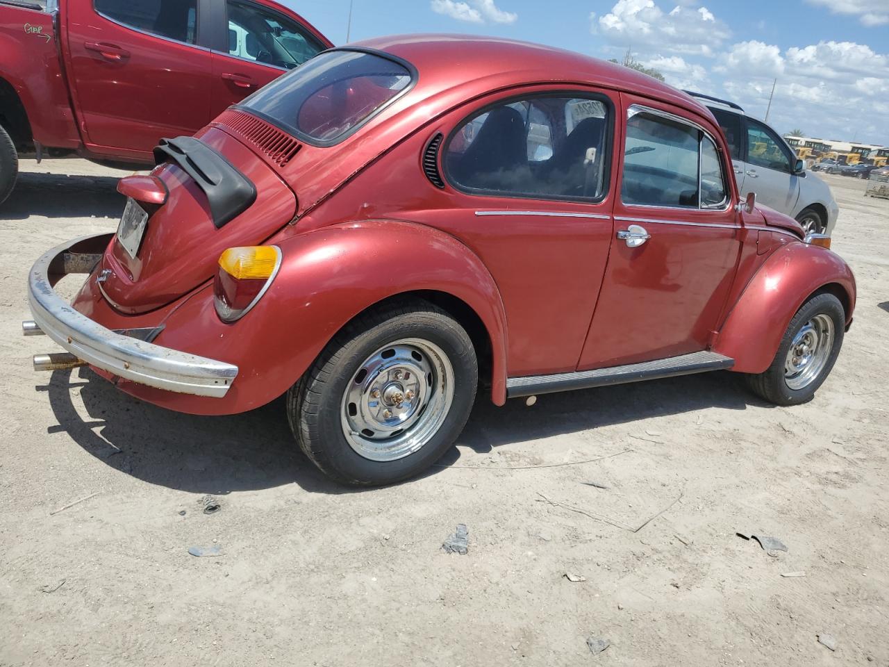 1973 Volkswagen Super Beet Бордовый vin: 1332133207