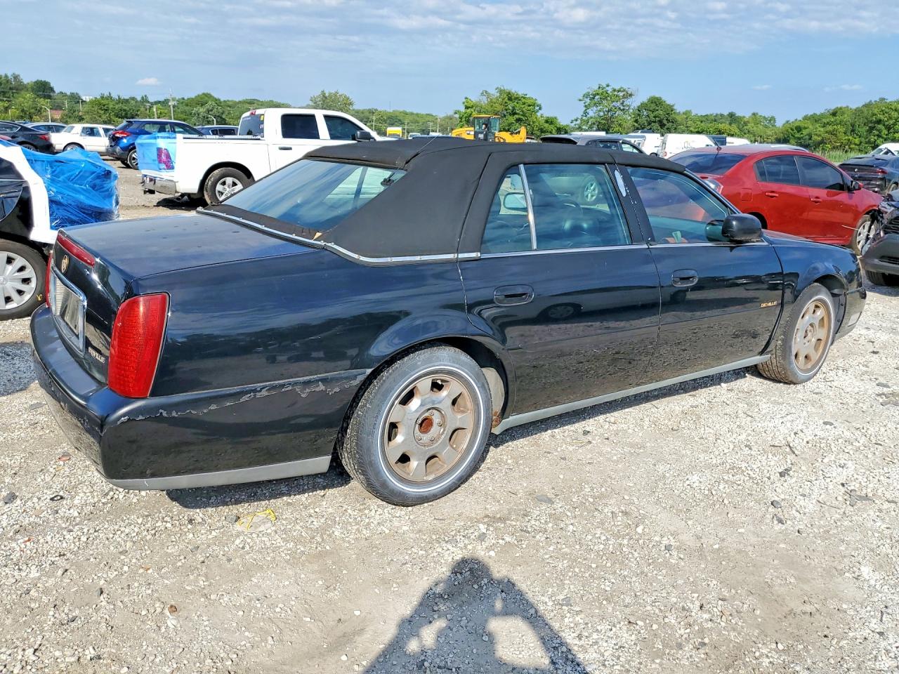 2002 Cadillac Deville Black vin: 1G6KD54Y42U265755